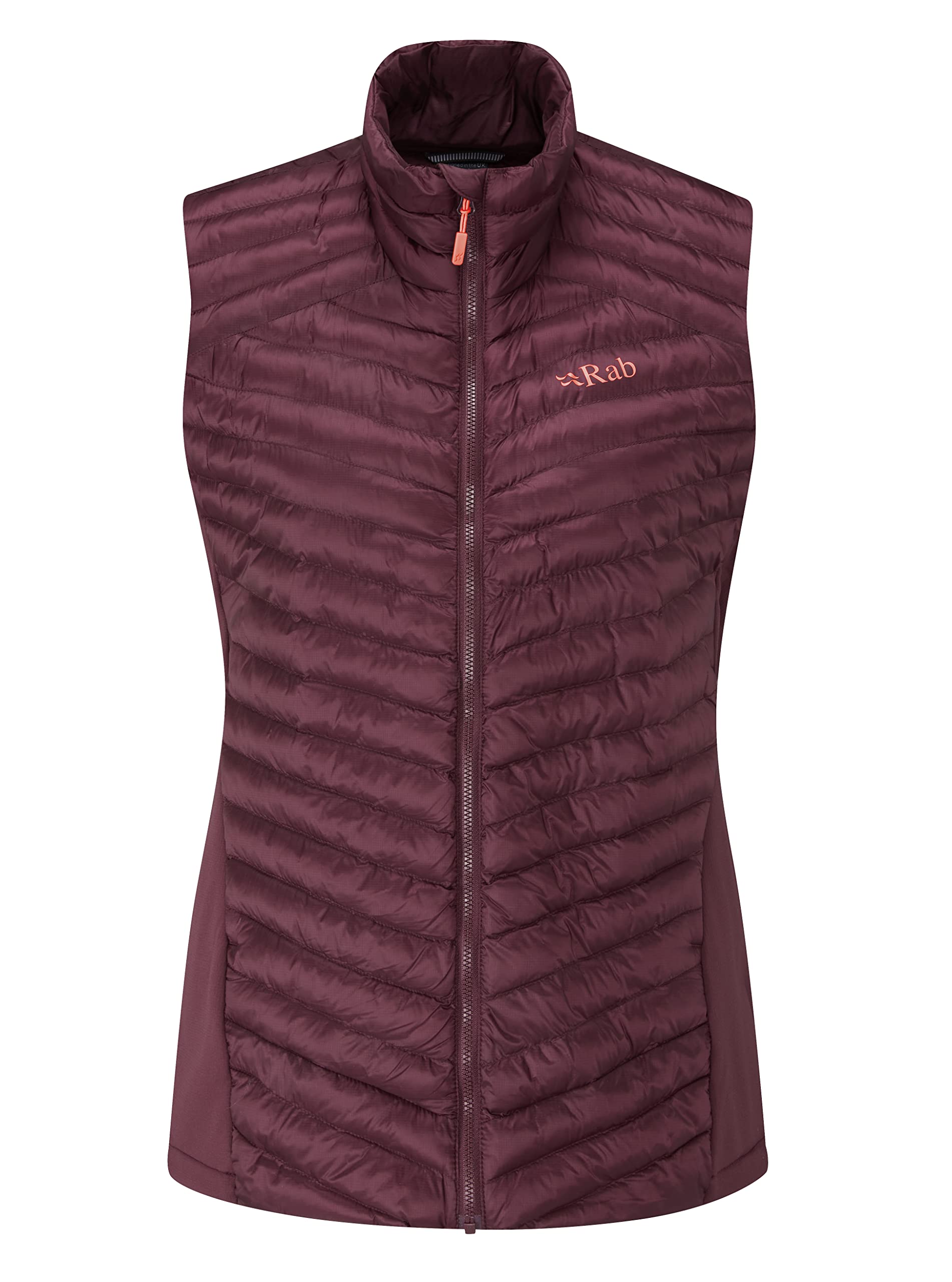 Rab Cirrus Flex 2.0 Vest Pertex Quantum shell offers windproof protection.