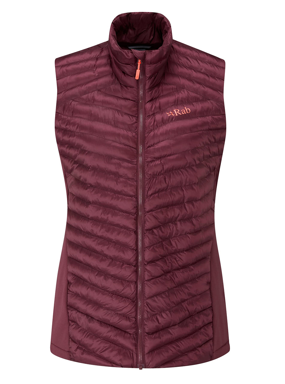 Rab Cirrus Flex 2.0 Vest Pertex Quantum shell offers windproof protection.