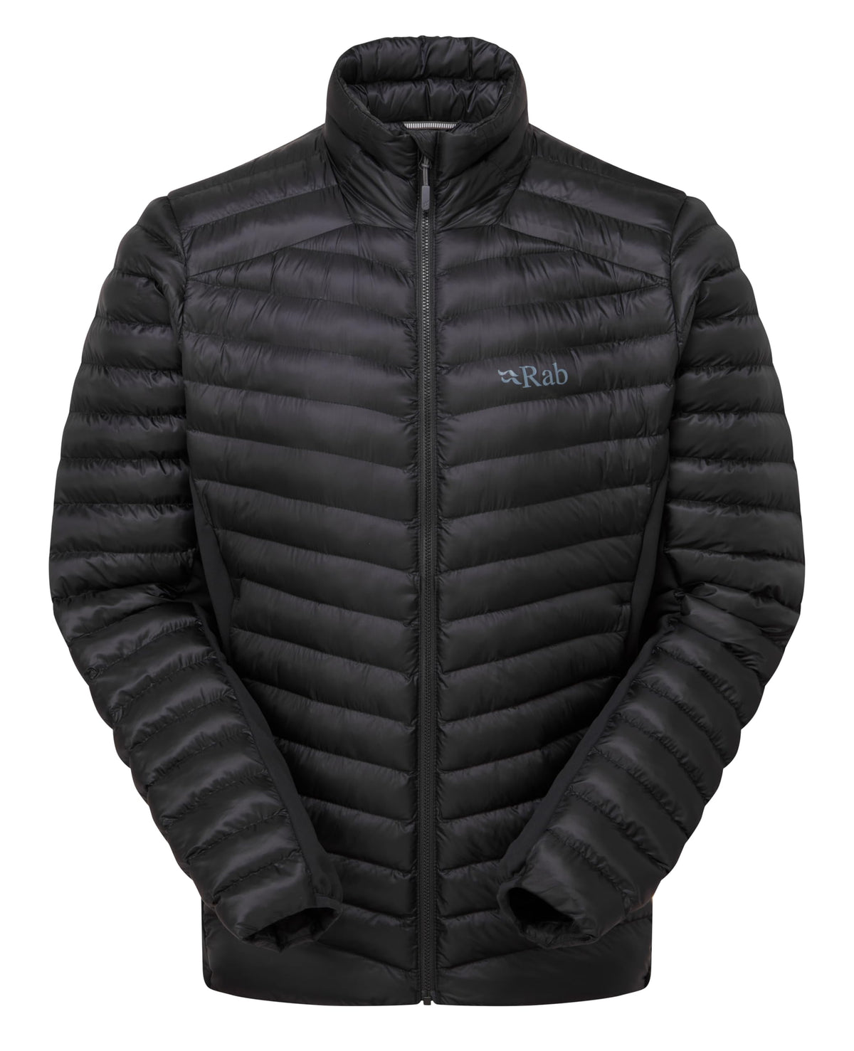 Rab Cirrus Flex Jacket front view showing lightweight warmth for outdoor adventures