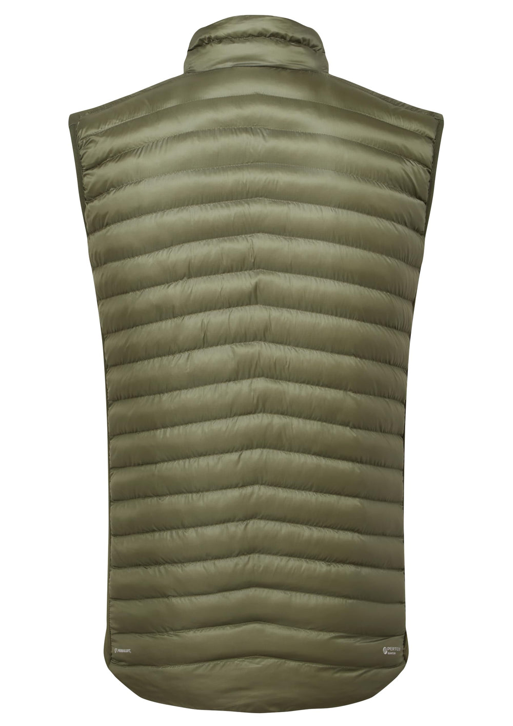 Rab Cirrus Flex Vest Pertex Quantum shell resists wind and water.