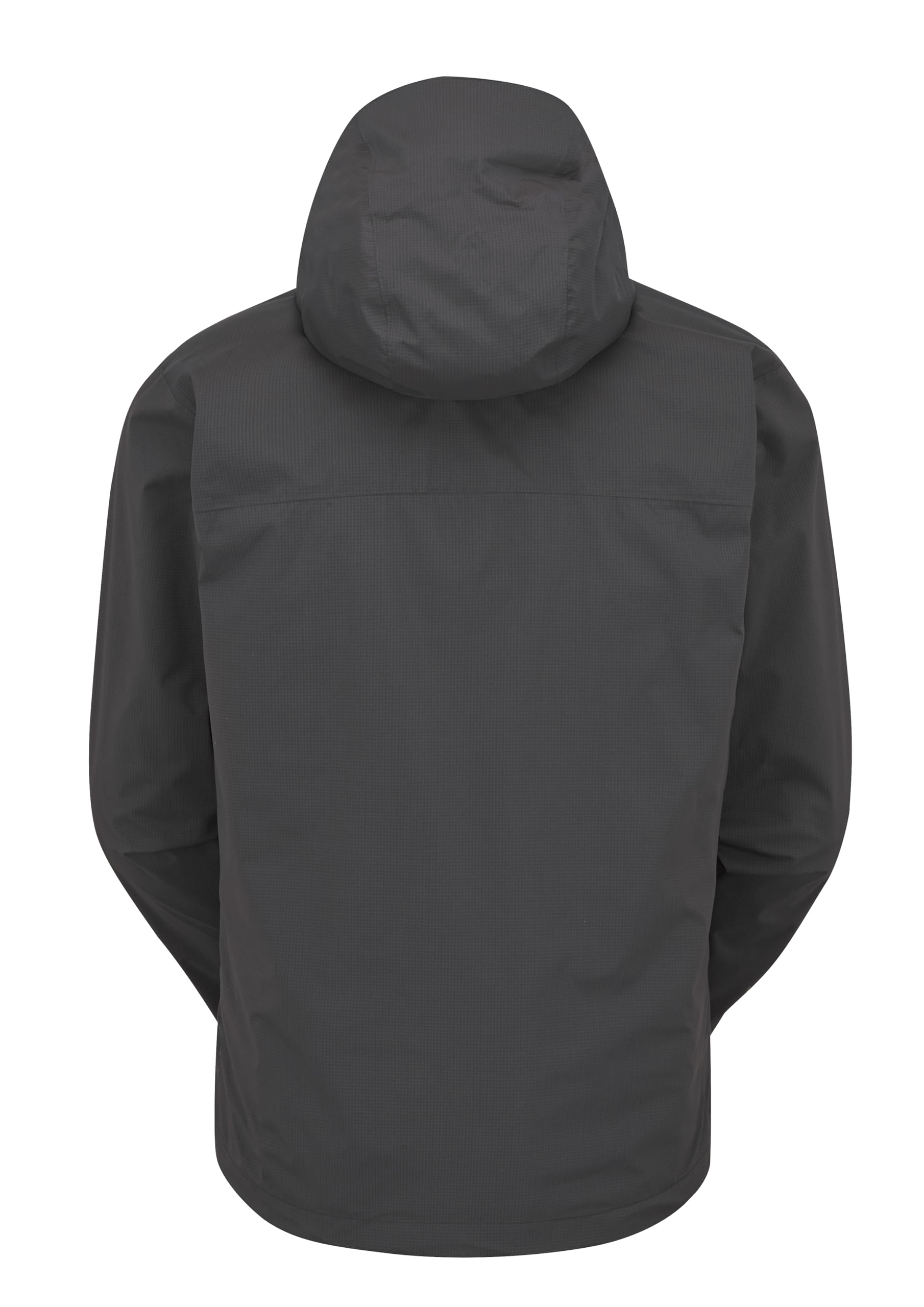 Rab Downpour Light Jacket Anthracite worn during city-to-trail hikes in rain.