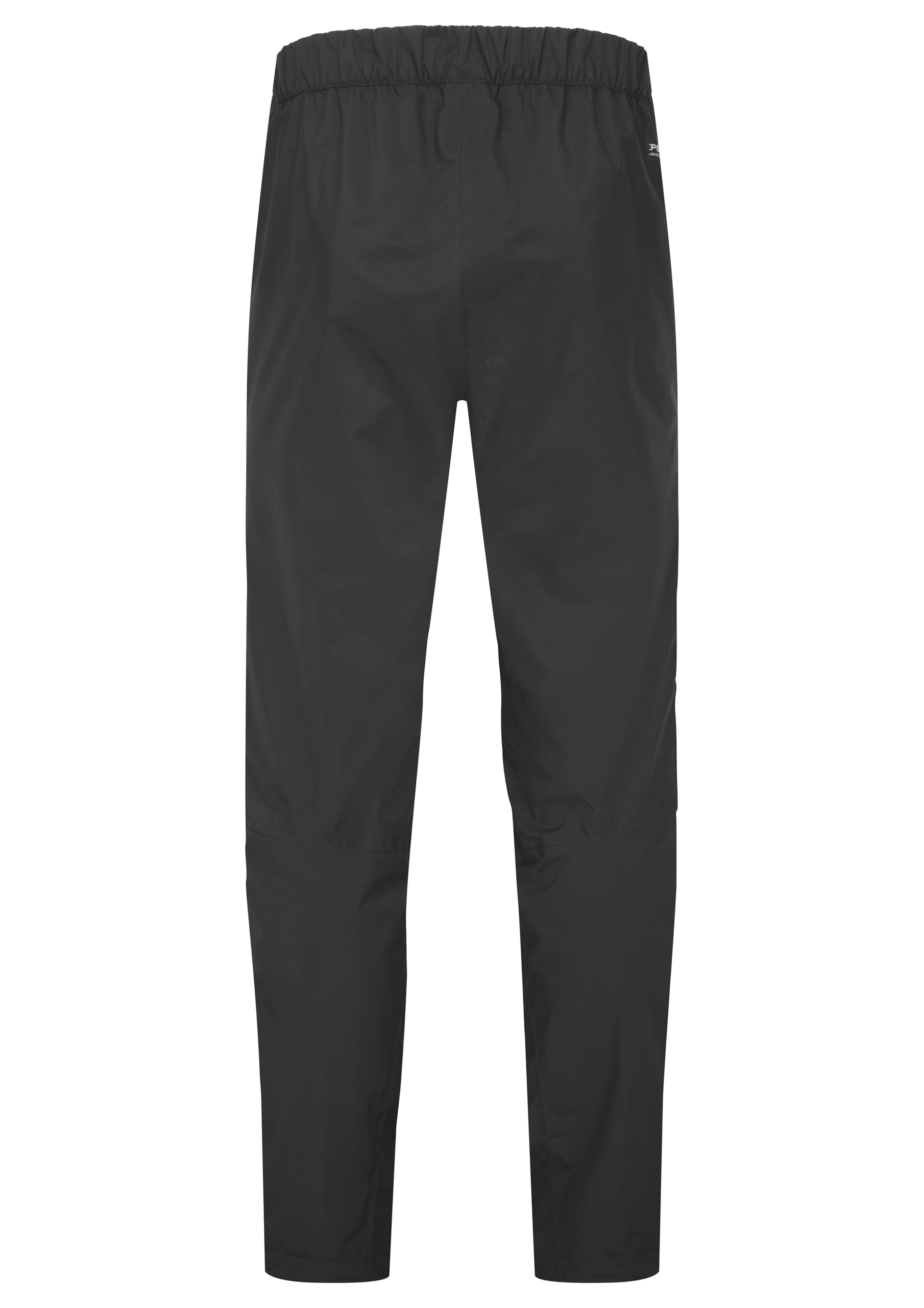 Rab Downpour Mountain Pants side zip open highlights easy on and off in wet conditions