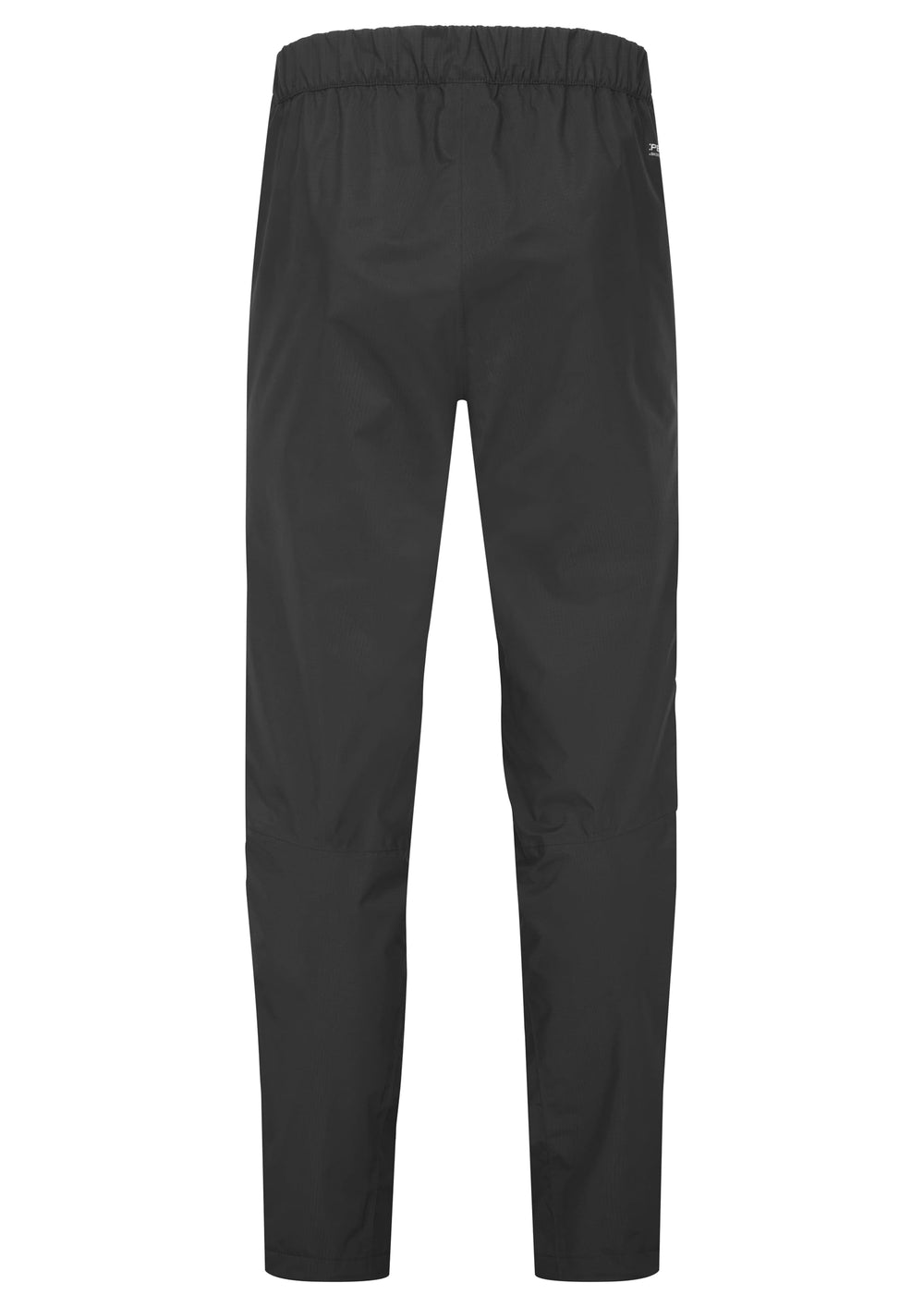 Rab Downpour Mountain Pants side zip open highlights easy on and off in wet conditions