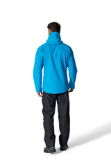 Rab Downpour Pants articulated knees support full mobility on rugged terrain