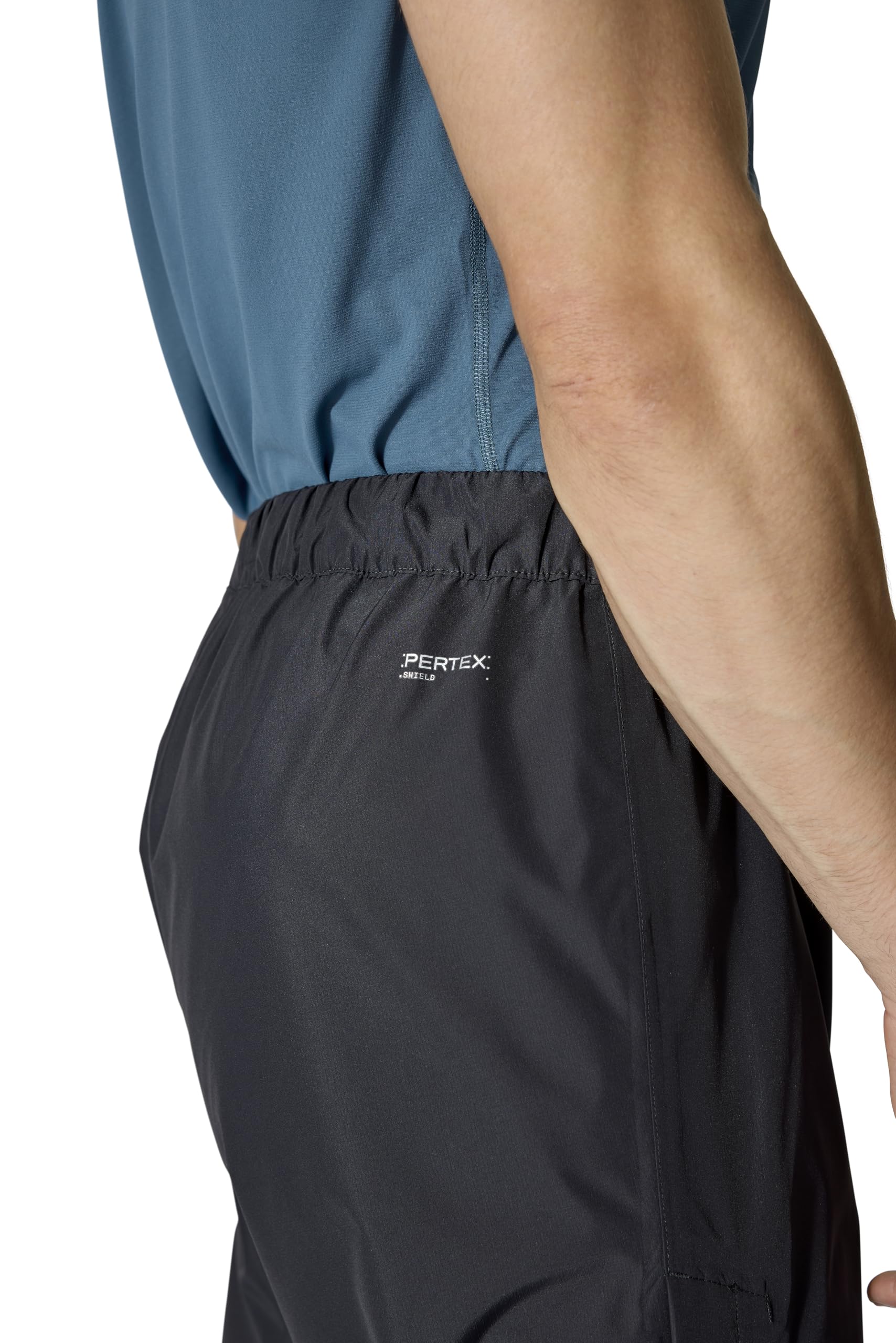 Rab Downpour Pants compact packability fits easily into a backpack.
