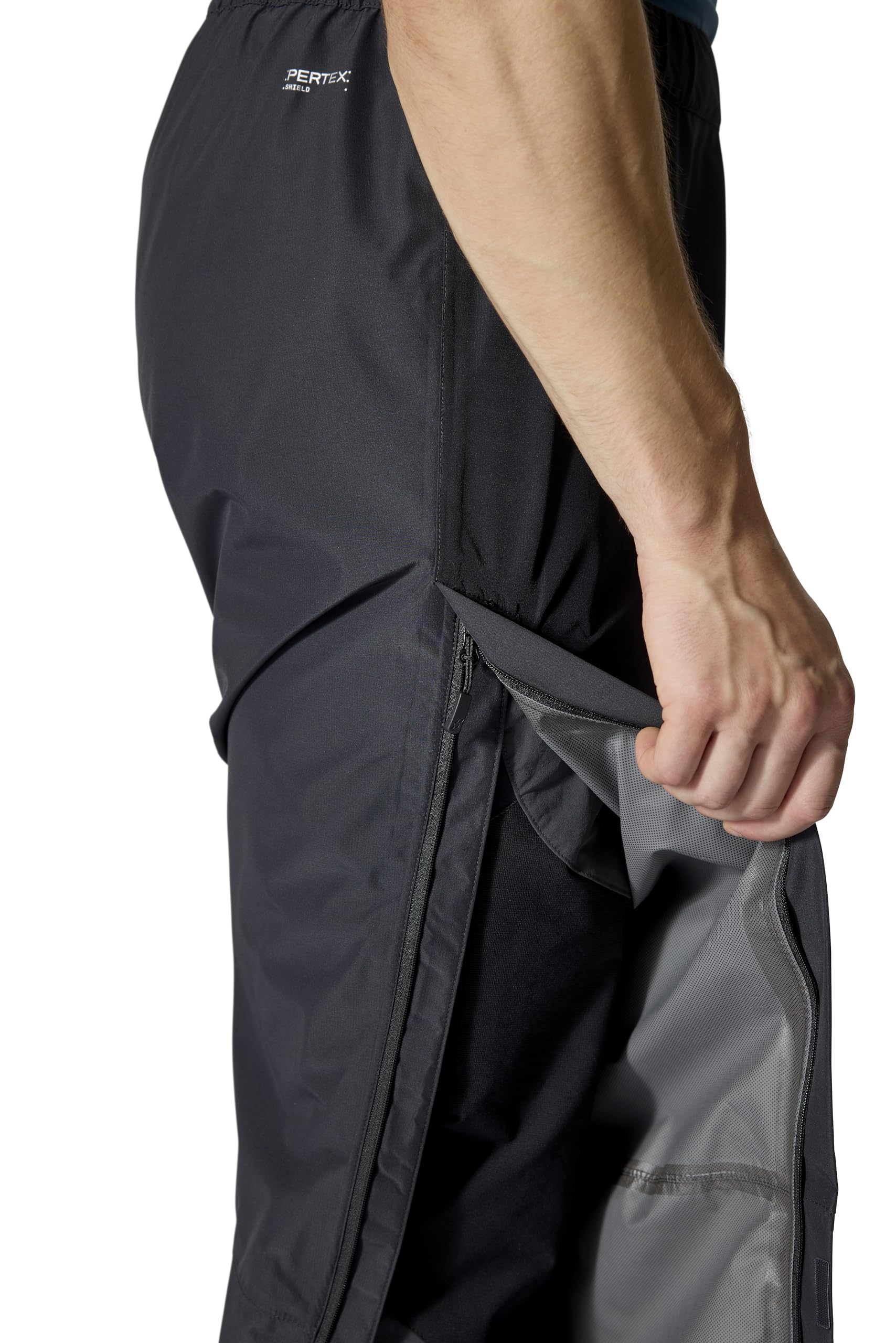 Rab Downpour Pants regular-fit design layers well under shells without bulk.