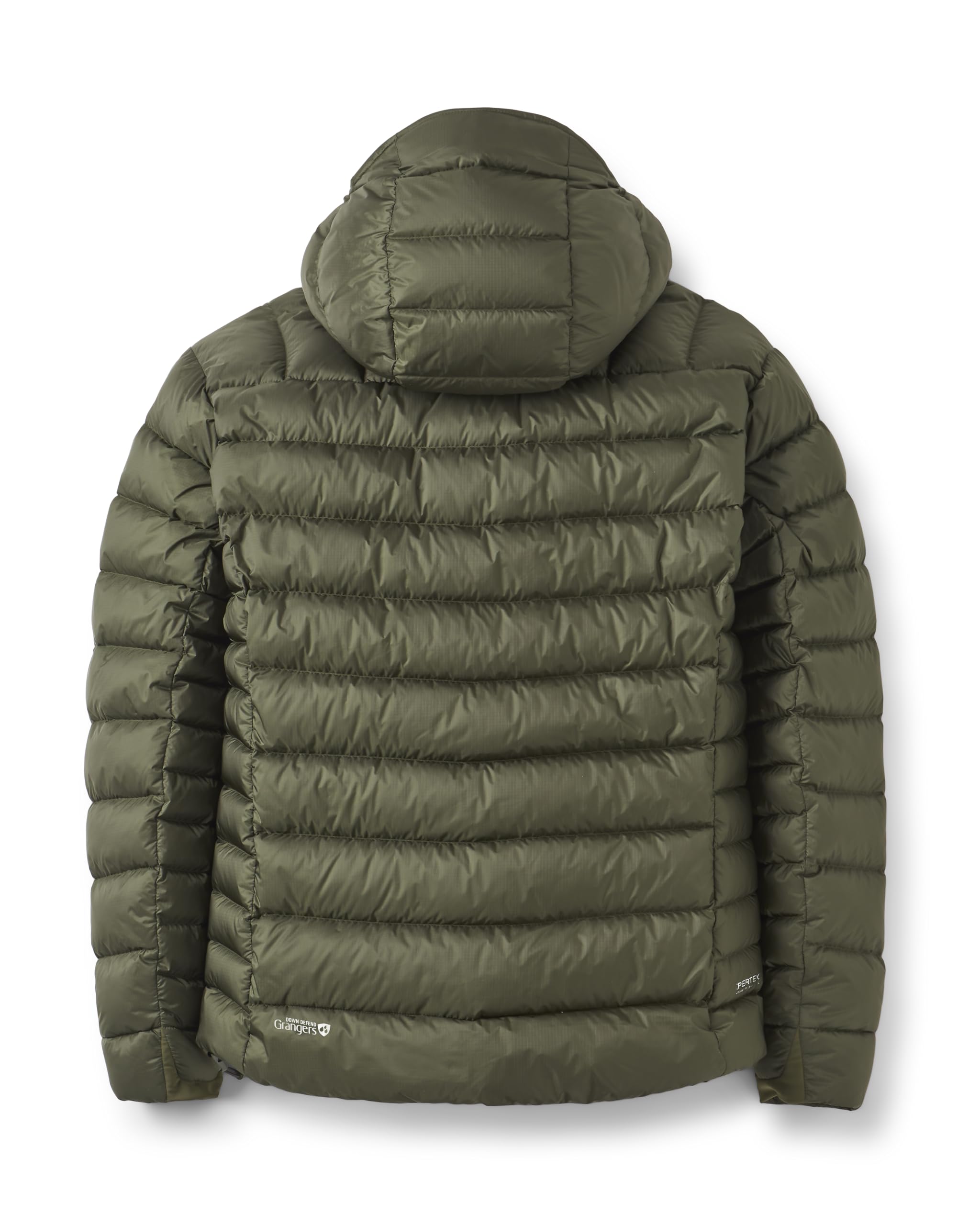 Rab Electron Pro zipper detail highlights durable two-way zip for smooth layering