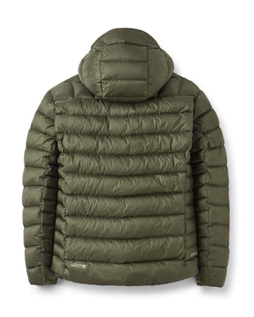Rab Electron Pro zipper detail highlights durable two-way zip for smooth layering