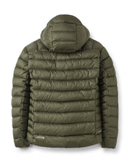 Rab Electron Pro zipper detail highlights durable two-way zip for smooth layering