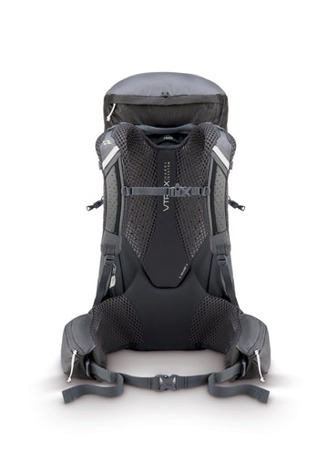 Rab Exion 38L V-Trax back system for stable, comfortable carry on long treks