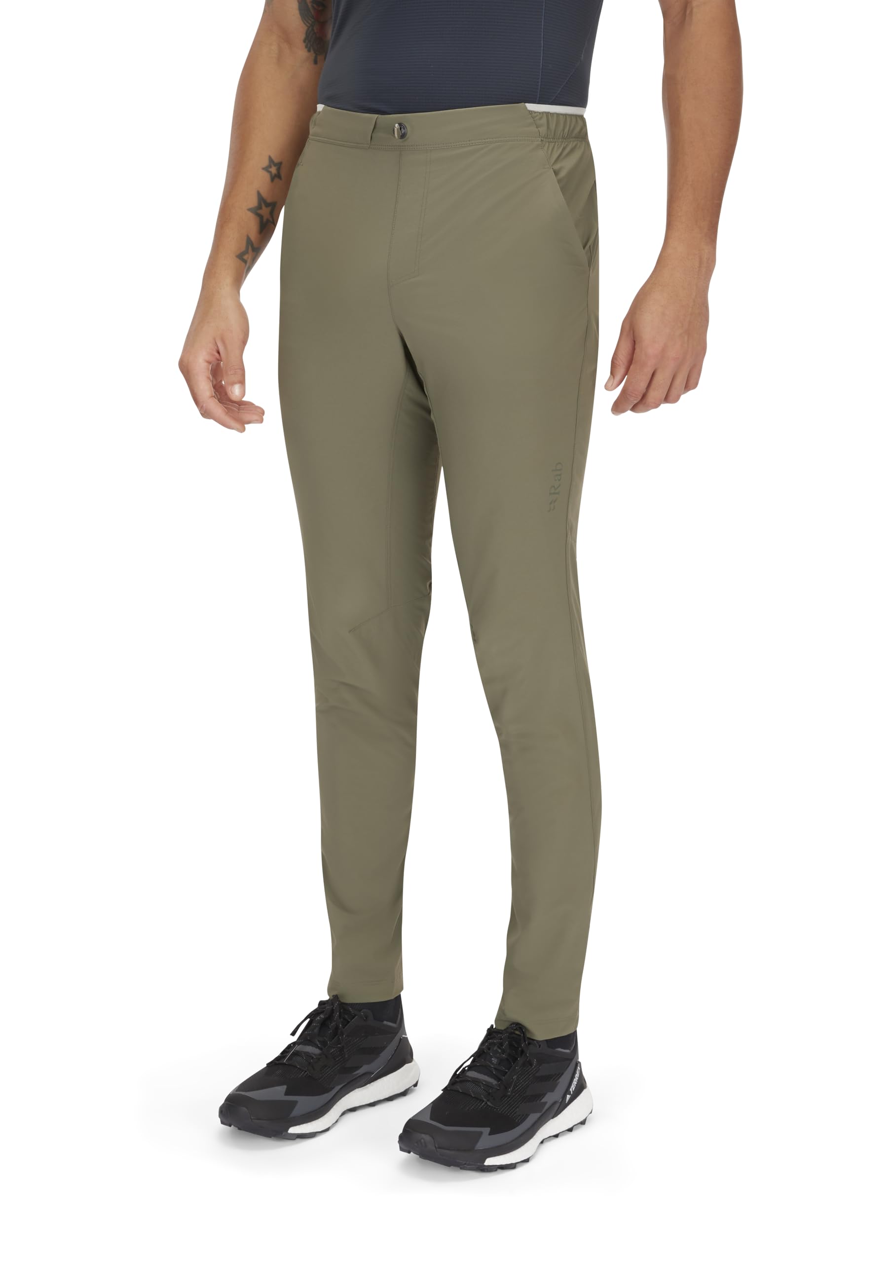 Rab Momentum Pants hand-pockets-mesh-bags provide secure storage during hikes.