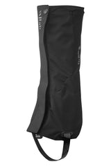 Rab Muztag GTX Gaiter on black fabric provides durable waterproof protection for mountaineering boots