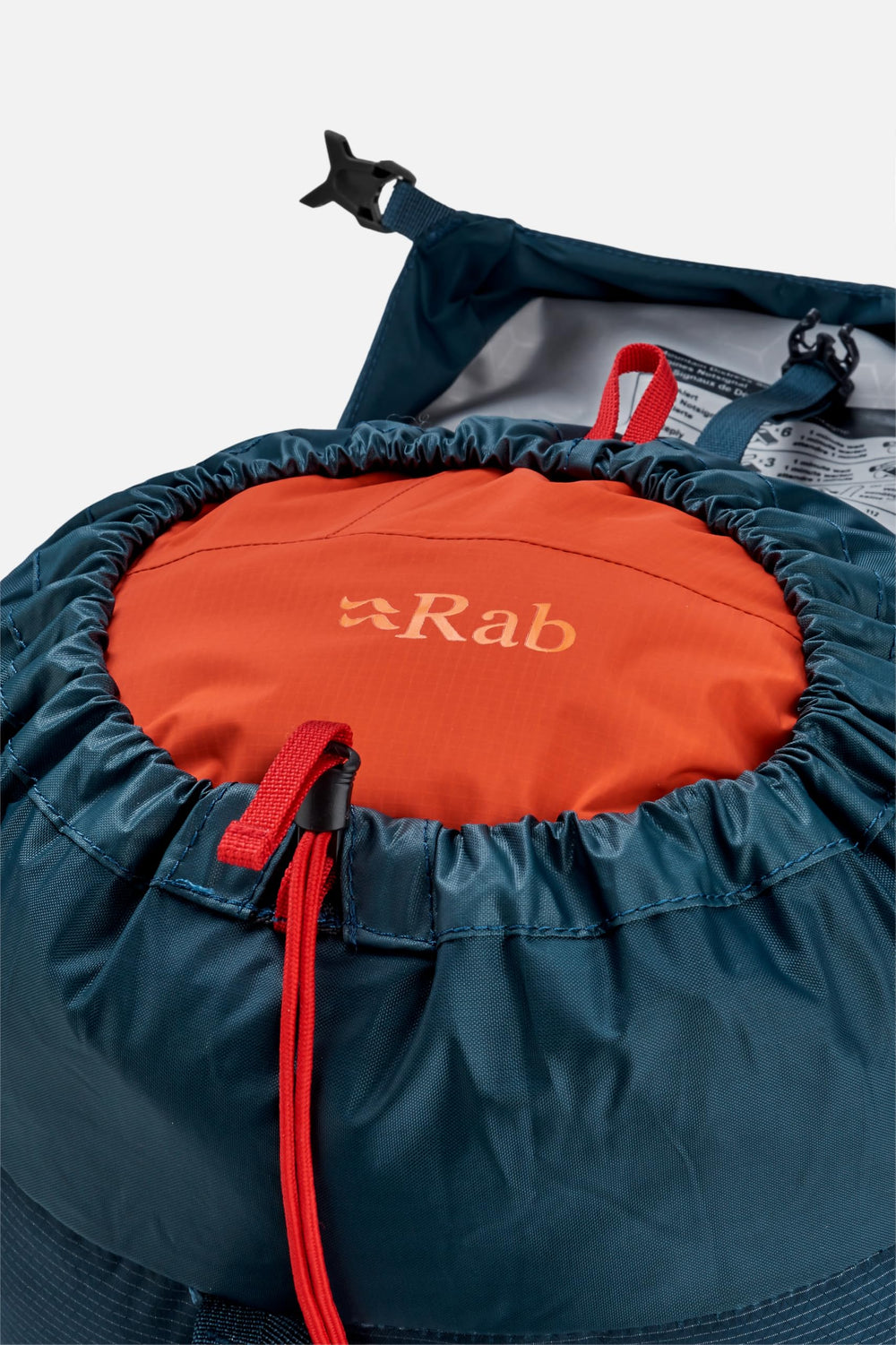 Rab Protium ND33L Orion Blue hipbelt pocket for snacks and gels