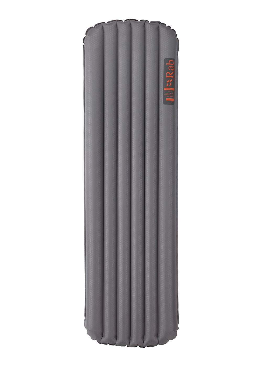 Rab Stratosphere 5.5 graphene-insulated sleeping pad ideal for cool-weather camping.
