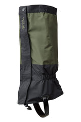 Rab Trek Waterproof Gaiter for hiking and mountaineering protects boots from snow and rocks.