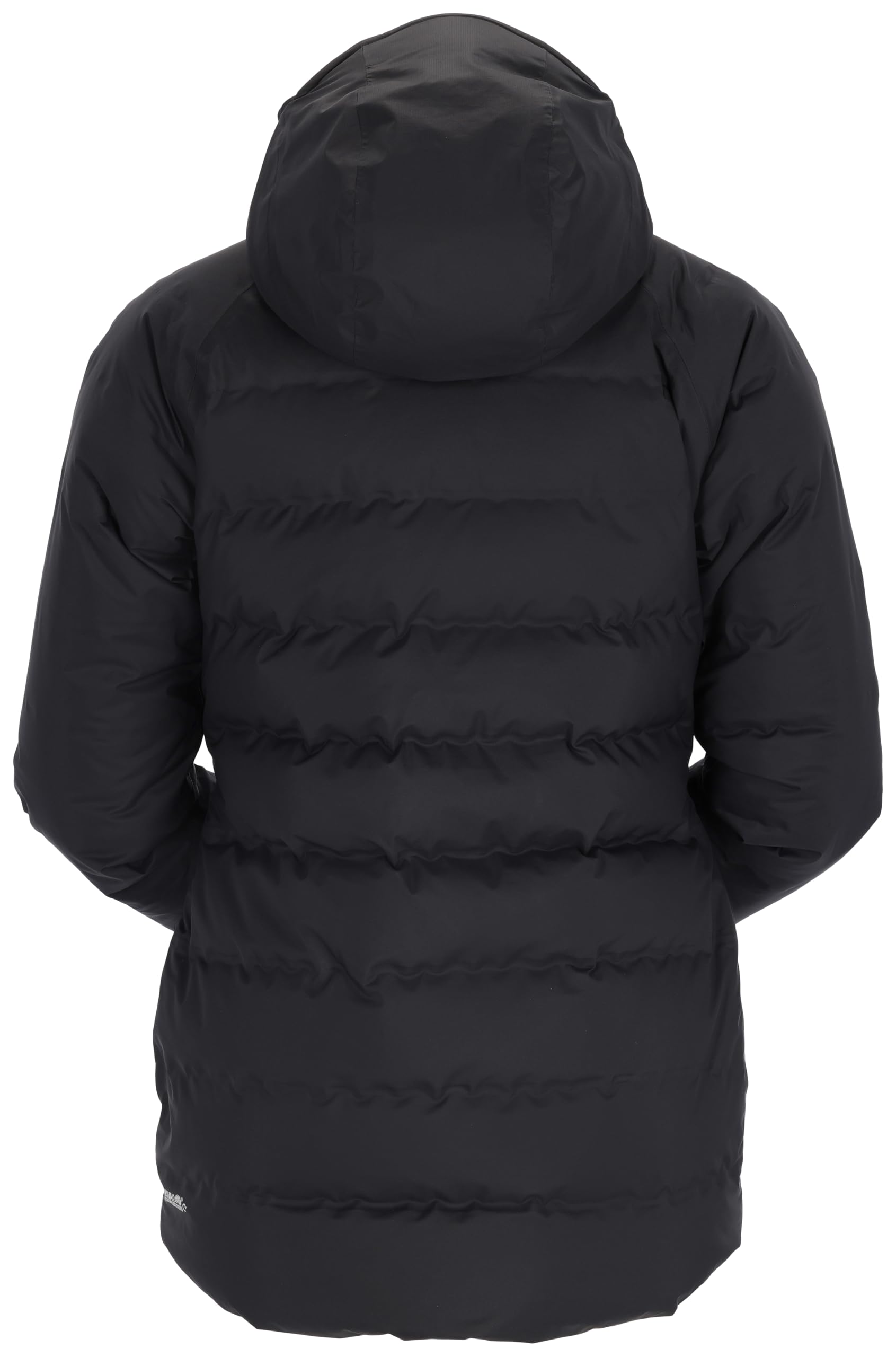 Rab Valiance jacket with 700-fill down warmth even when wet.
