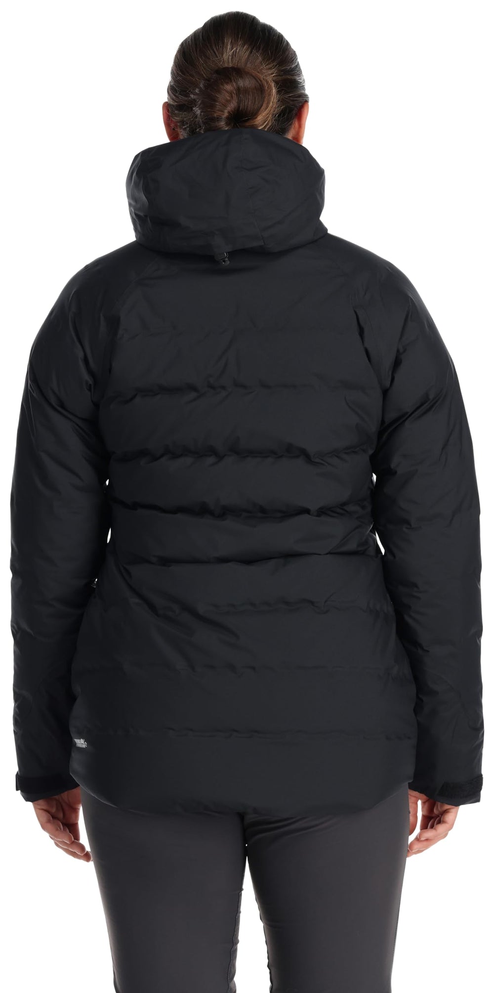 Front view highlights durable YKK zipper and sealed seams.