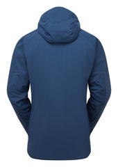 Rab VR Summit front zip provides easy ventilation on climbs.