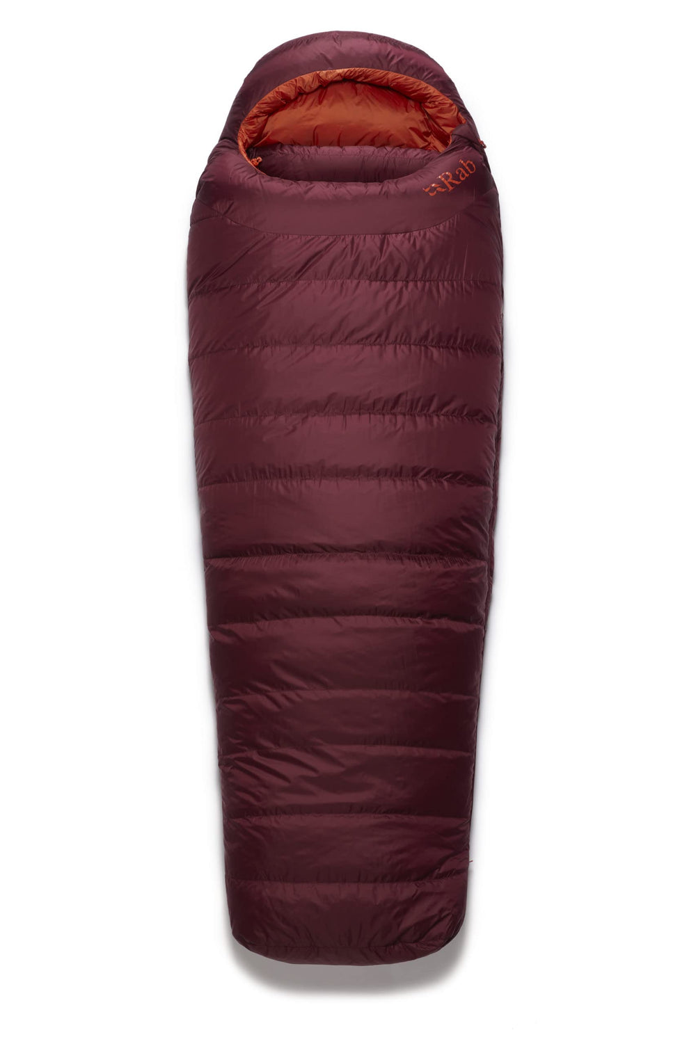Rab Women's Ascent sleeping bag with left-side zipper for easy in-and-out