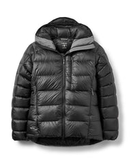 Rab Women's Mythic Ultra Jacket front view highlighting ultralight warmth for alpine climbs