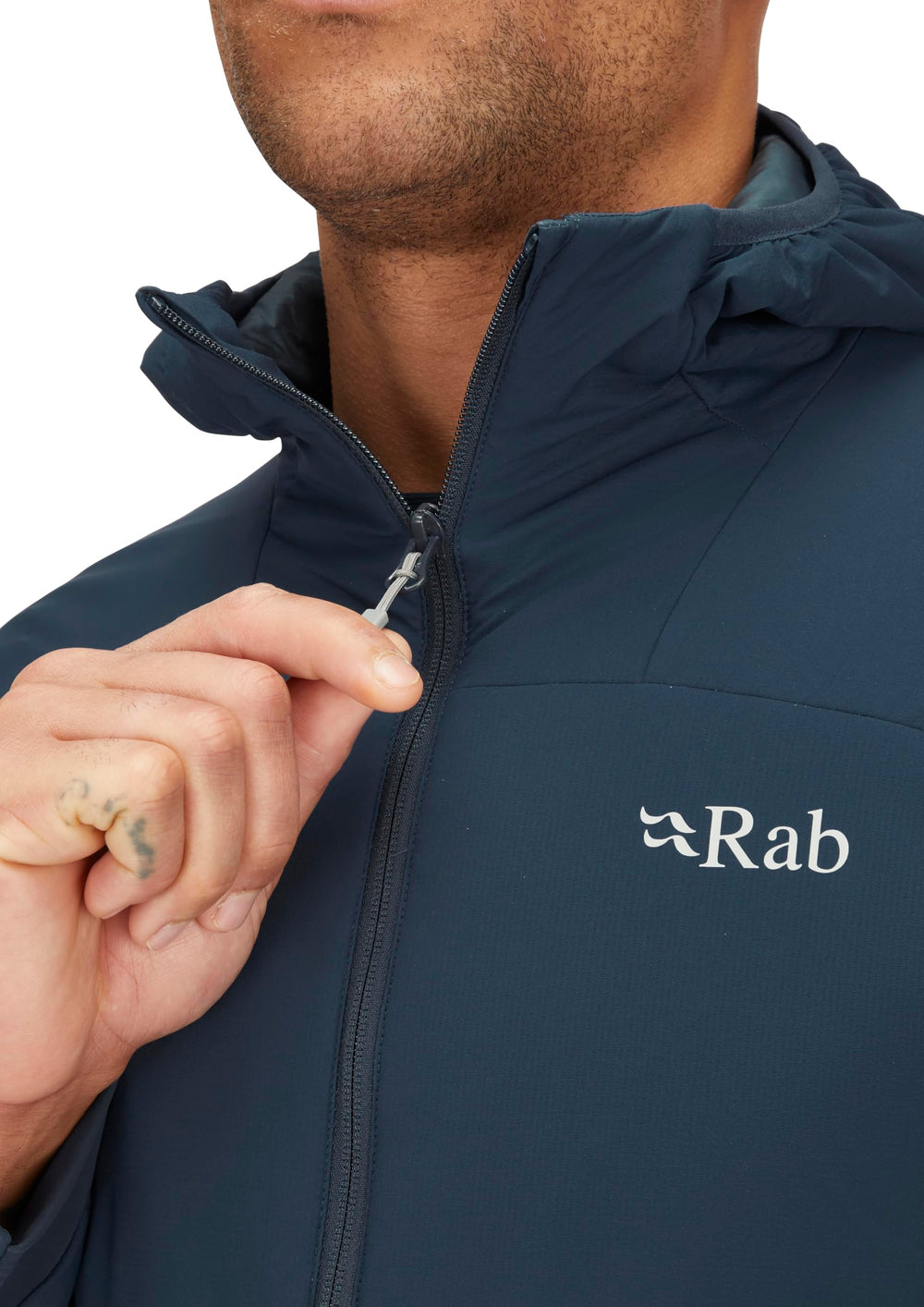 Rab Xenair Alpine Light packed view demonstrates compact carry.
