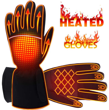 Rabbitroom heated gloves packaging with 5000mAh battery for extended warmth