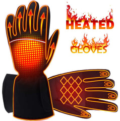 Rabbitroom heated gloves packaging with 5000mAh battery for extended warmth