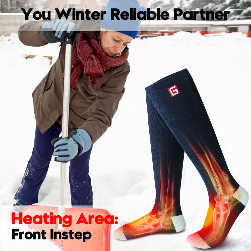 Rabbitroom heated socks dual charger setup enables quick recharging