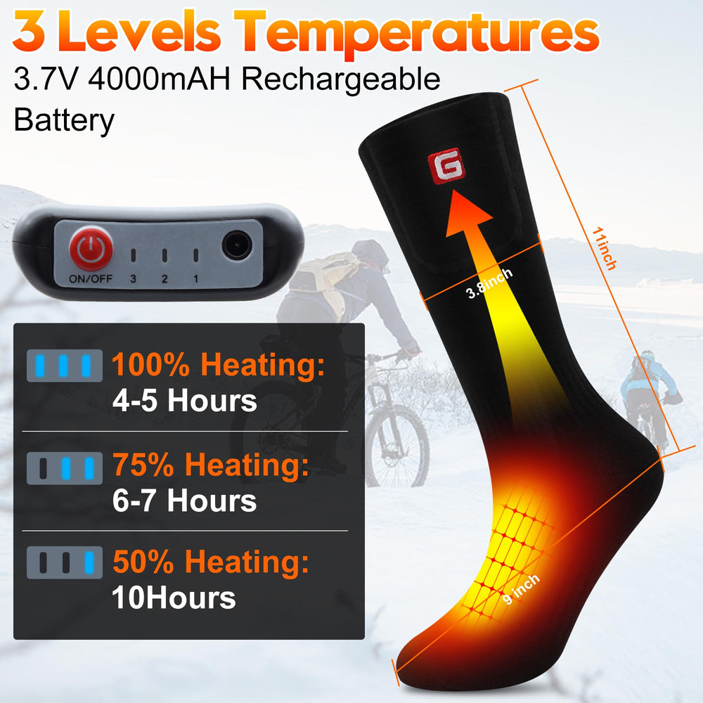 Rabbitroom heated socks fabric close-up highlighting breathable cotton-spandex