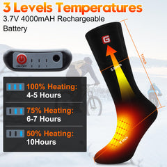 Rabbitroom heated socks fabric close-up highlighting breathable cotton-spandex