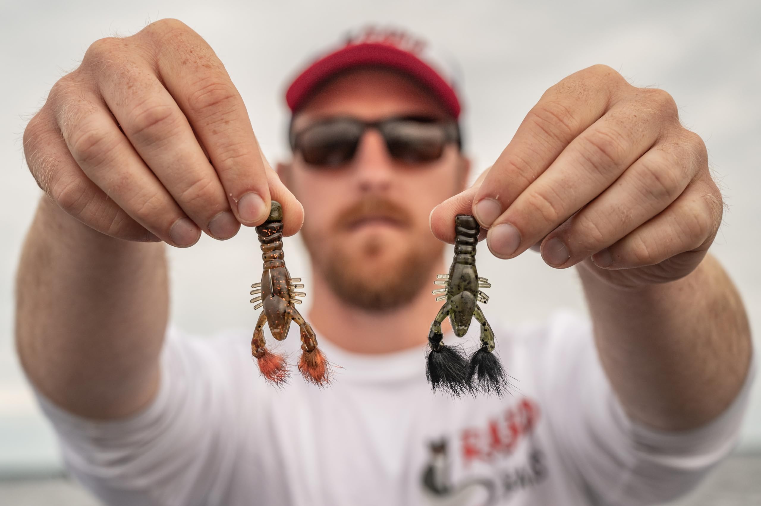 Rabid Baits Rabid Craw Crayfish 3in Hulk trailer usage for versatile jig setups.