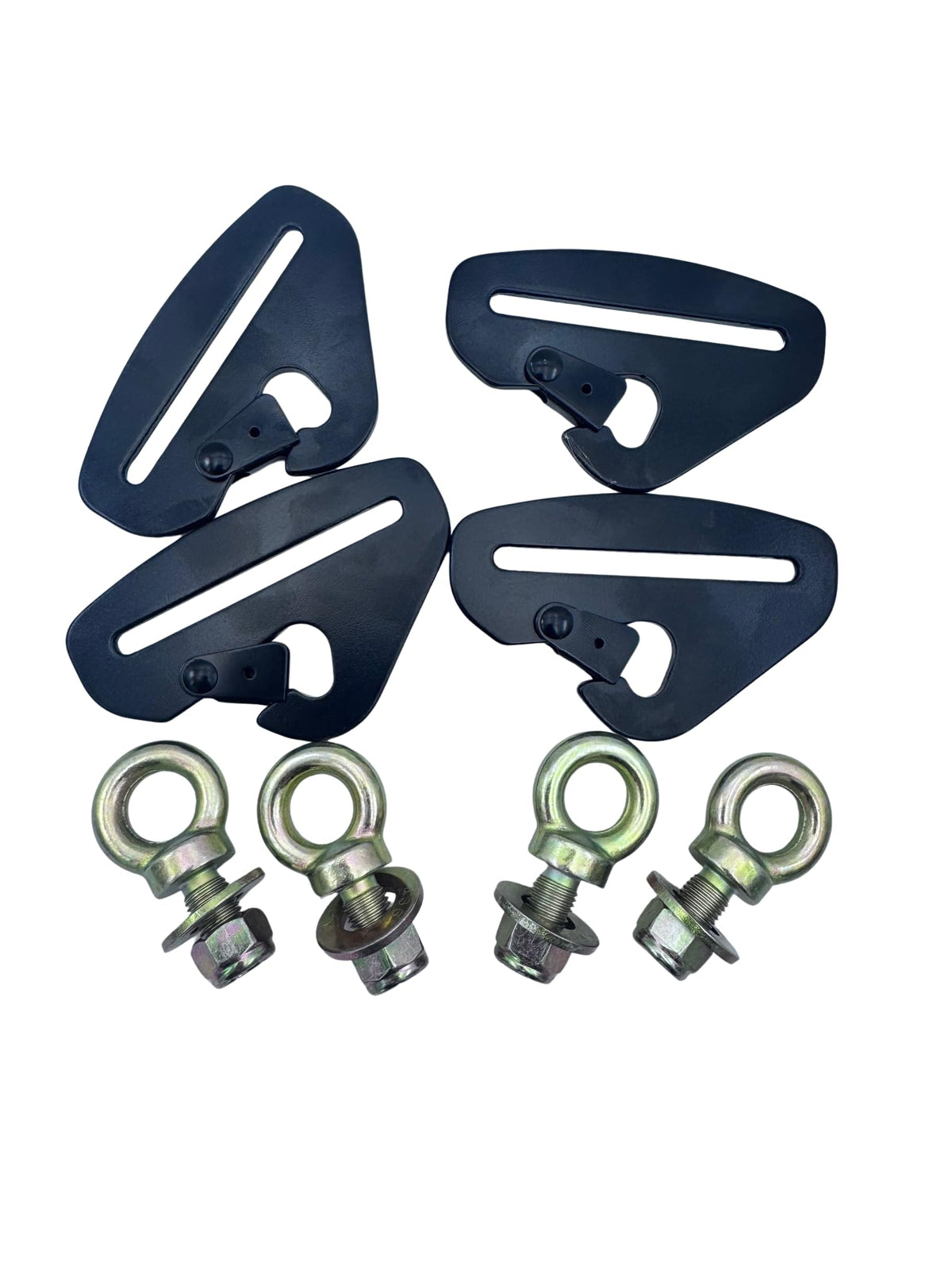 R.A.D. Rad UTV quick-release harness mounting kit on a workbench enabling fast maintenance.