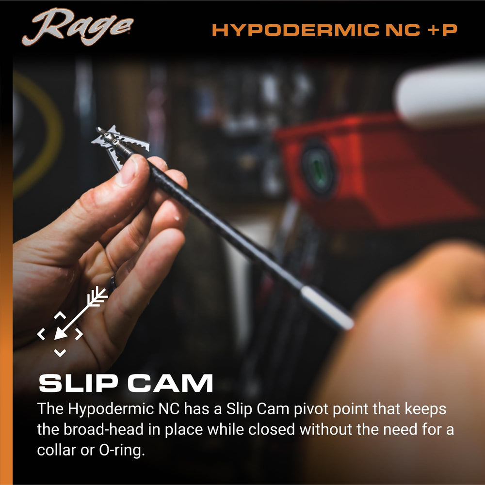 RAGE 1.75 inch cutting diameter detail for wide-entry performance