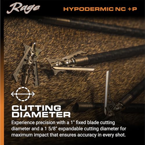 RAGE machined ferrule closeup emphasizes aerodynamic flight and stability