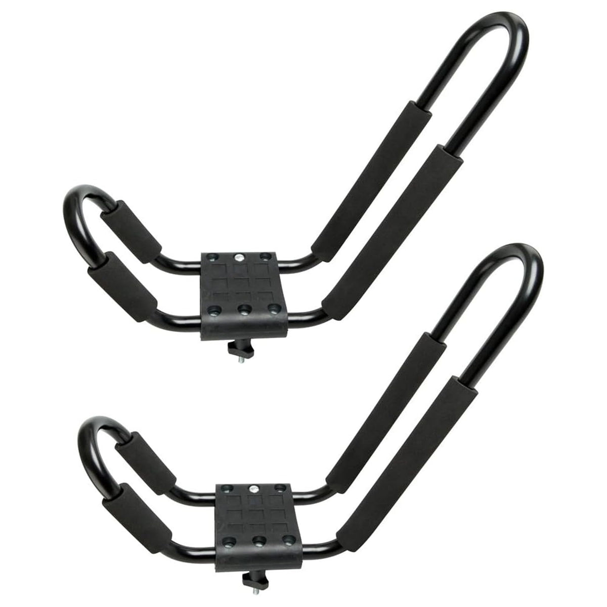 Rage Powersports T-Rack-DLX kayak on roof enables secure transport.