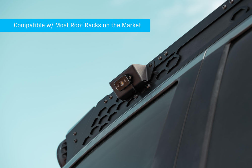 Rago The Illuminator S2 mount angled to illuminate wide areas at night