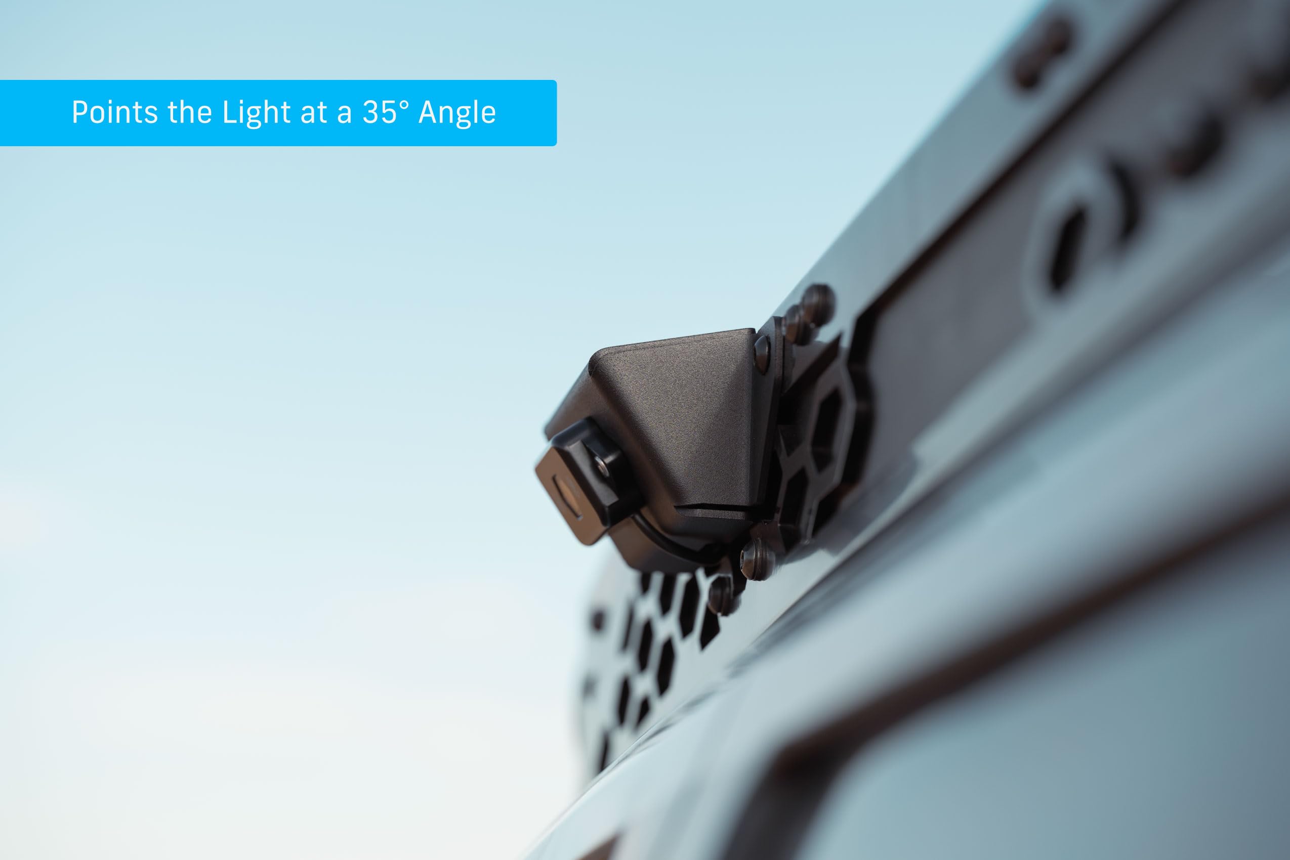 Rago Illuminator Universal Rock Light Mount enables versatile side lighting options