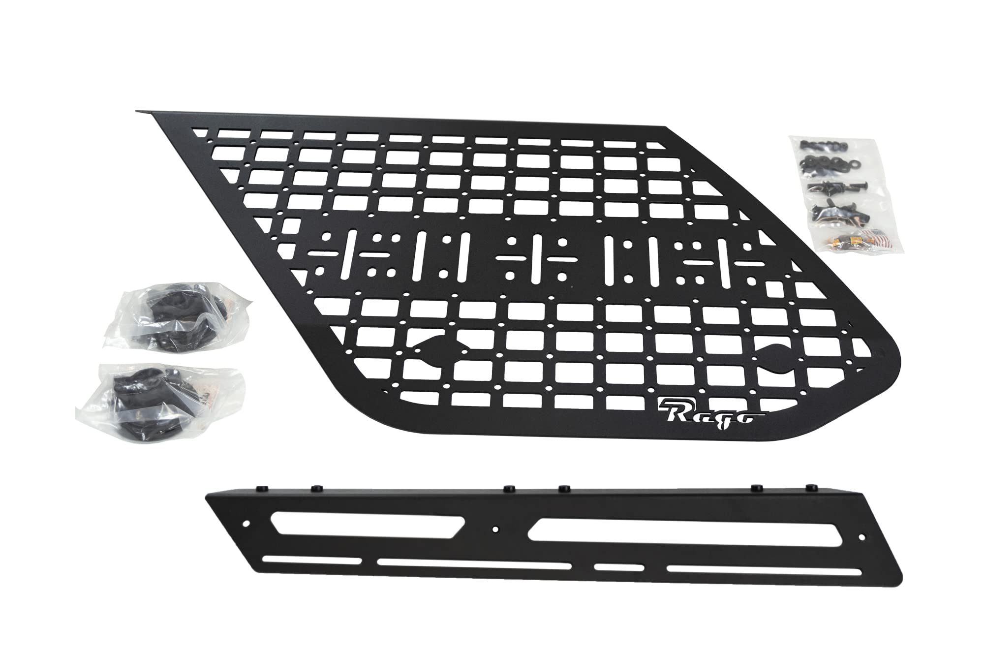 Panel compatible with Prinsu rack on 2010-2024 Toyota 4Runner for versatile setup.