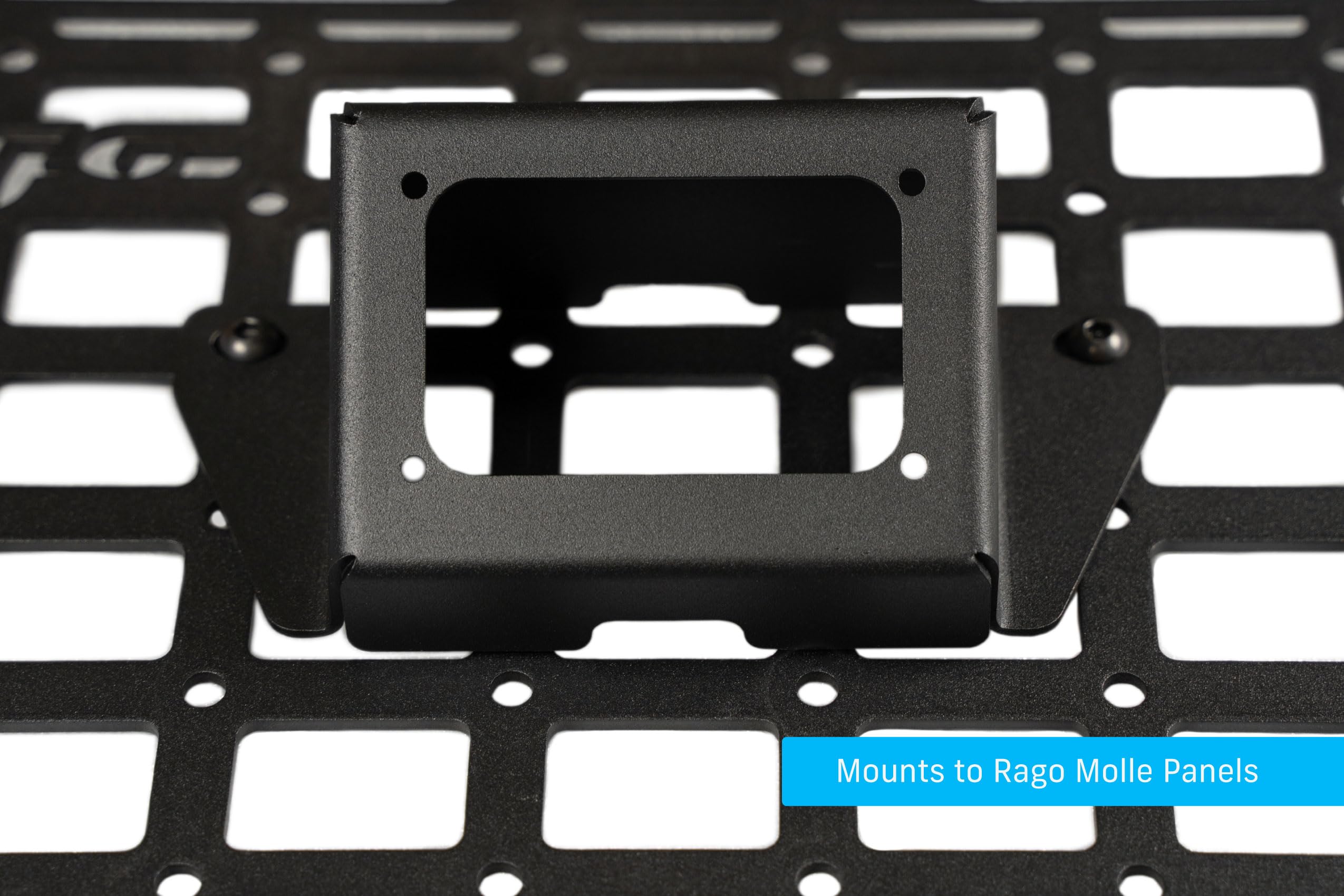 Rago Fabrication The Illuminator easily installs on most roof racks.