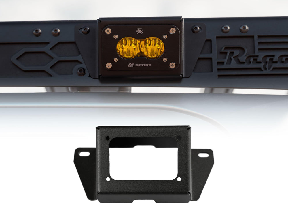 Rago Fabrication The Illuminator on a roof rack side mount for improved night visibility.