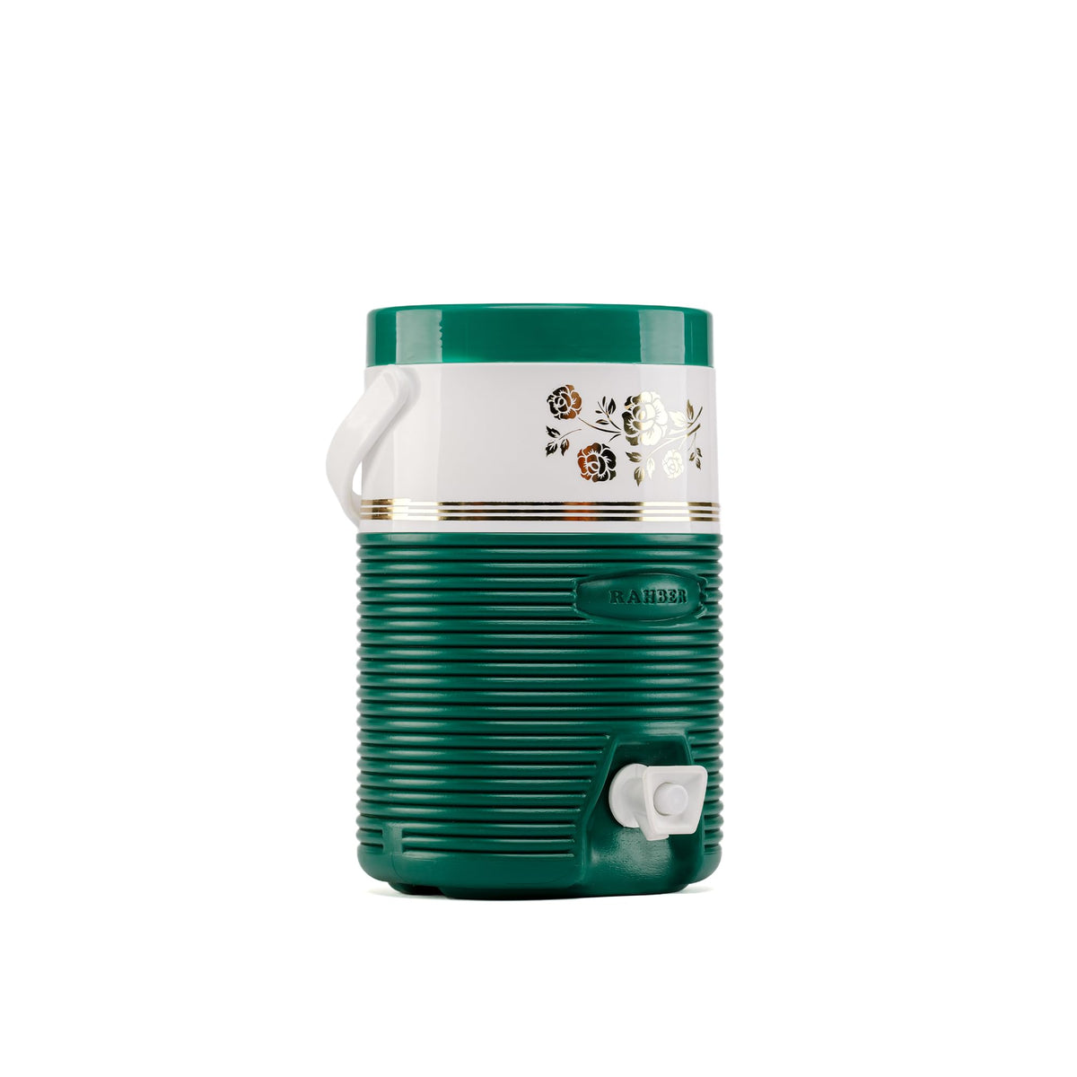 RAHBER 1.2-Gallon cooler with flip lid for quick outdoor access.