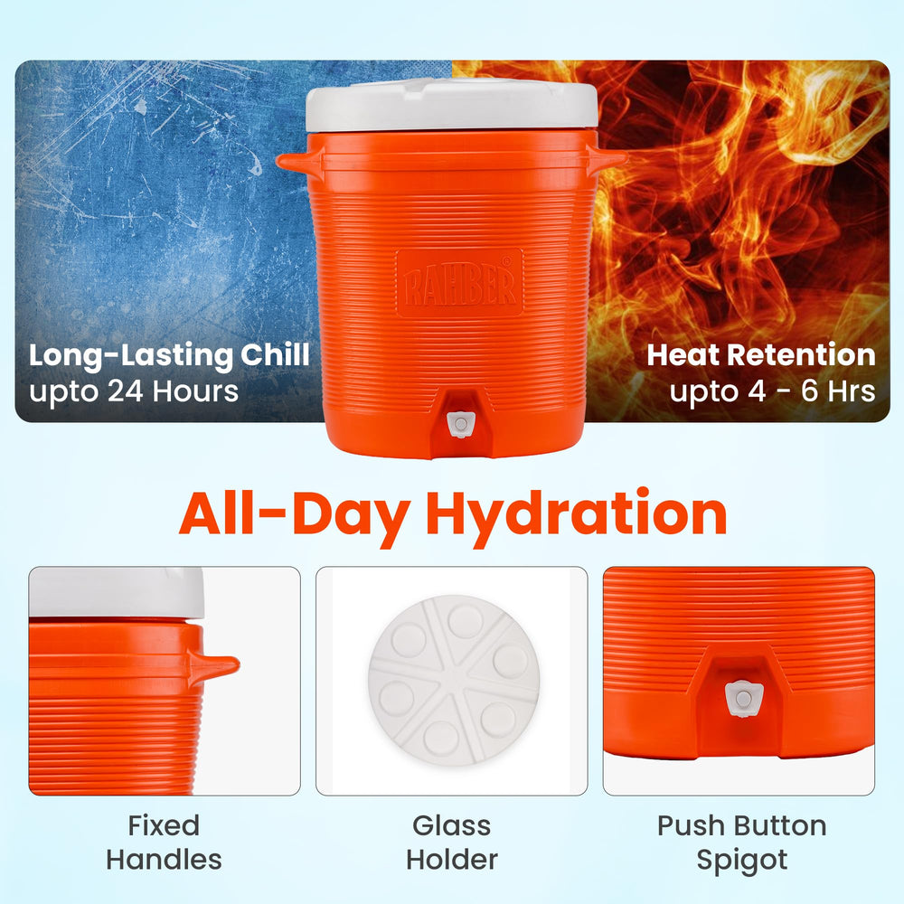 RAHBER BPA-free materials ensure safe, durable water storage