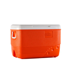 RAHBER Ice Cooler 31.7 Qt front view shows spacious insulated storage for outdoors.