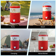 RAHBER durable and leak-resistant cooler built for outdoors