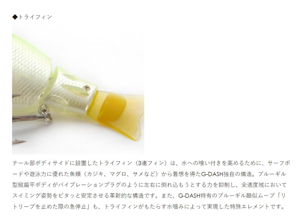 Raid Japan G-Dash stop-and-go hover creates a lifelike pause above the surface.