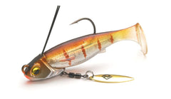 Raid Japan Headswimmer Libero onion gill lure designed for cold-water bites and snag-free retrieval