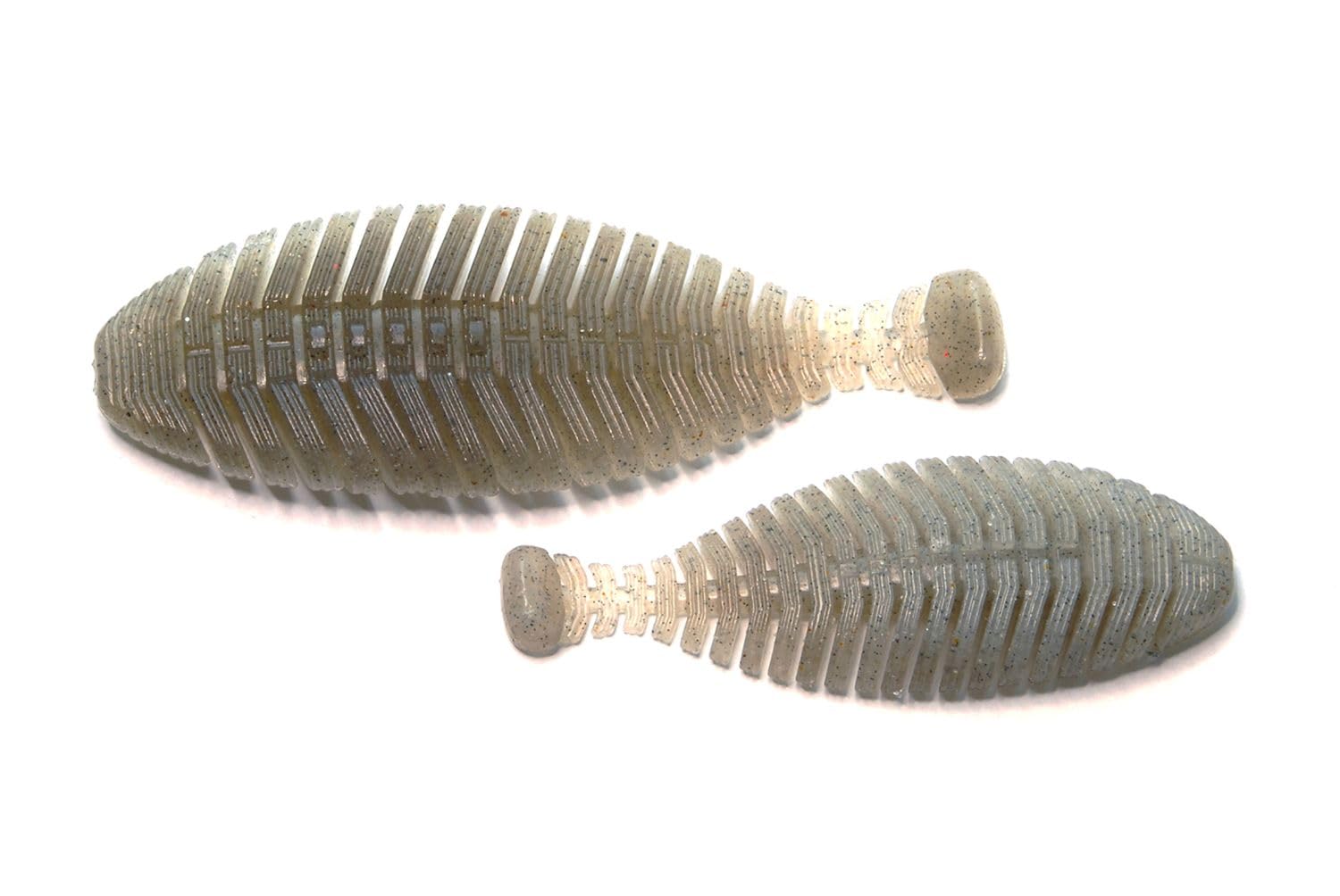 Raid Japan Hiratyler 5.7 Smoke Shrimp deep slits creating complex waves.
