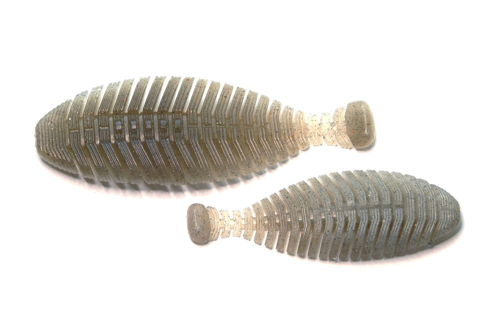 Raid Japan Hiratyler 5.7 Smoke Shrimp deep slits creating complex waves.