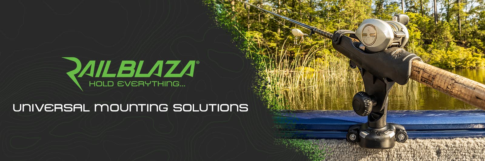 Railblaza compatibility with Railblaza accessories for versatile on-water setups.