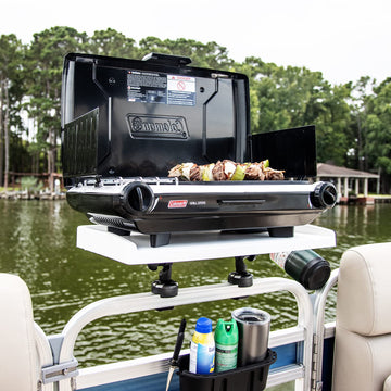 Railblaza Bait Board easy removal for quick cleaning after trips.